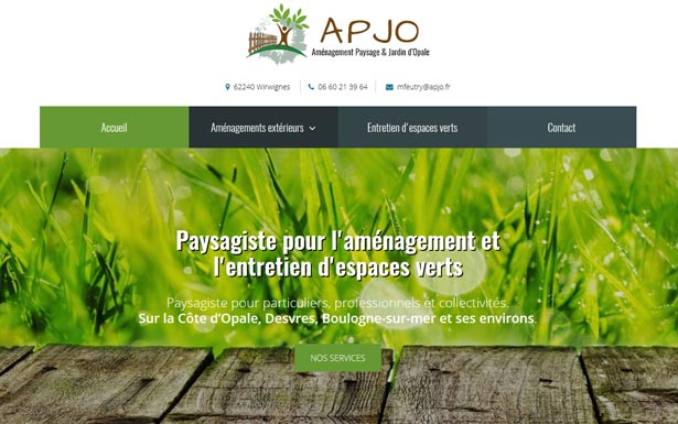 APJO, Aménagement Paysager & Jardin d'Opale